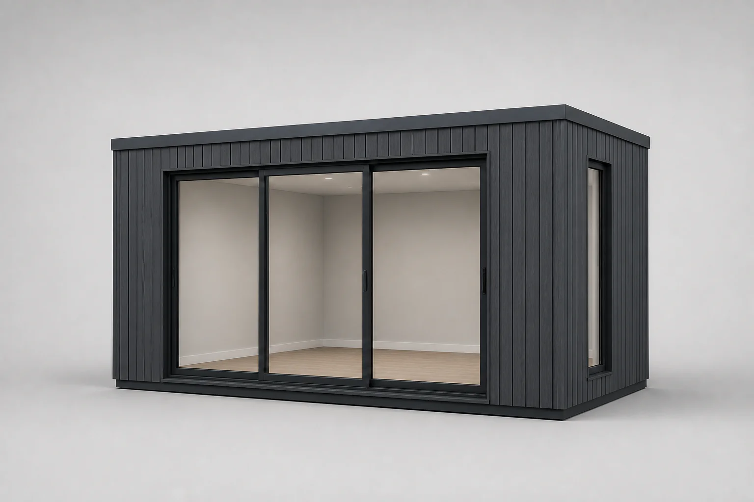 Vista 3D di un prodotto configurabile (stanza da giardino) per spiegare Irlanda: software di configurazione 3D su misura e lancio.